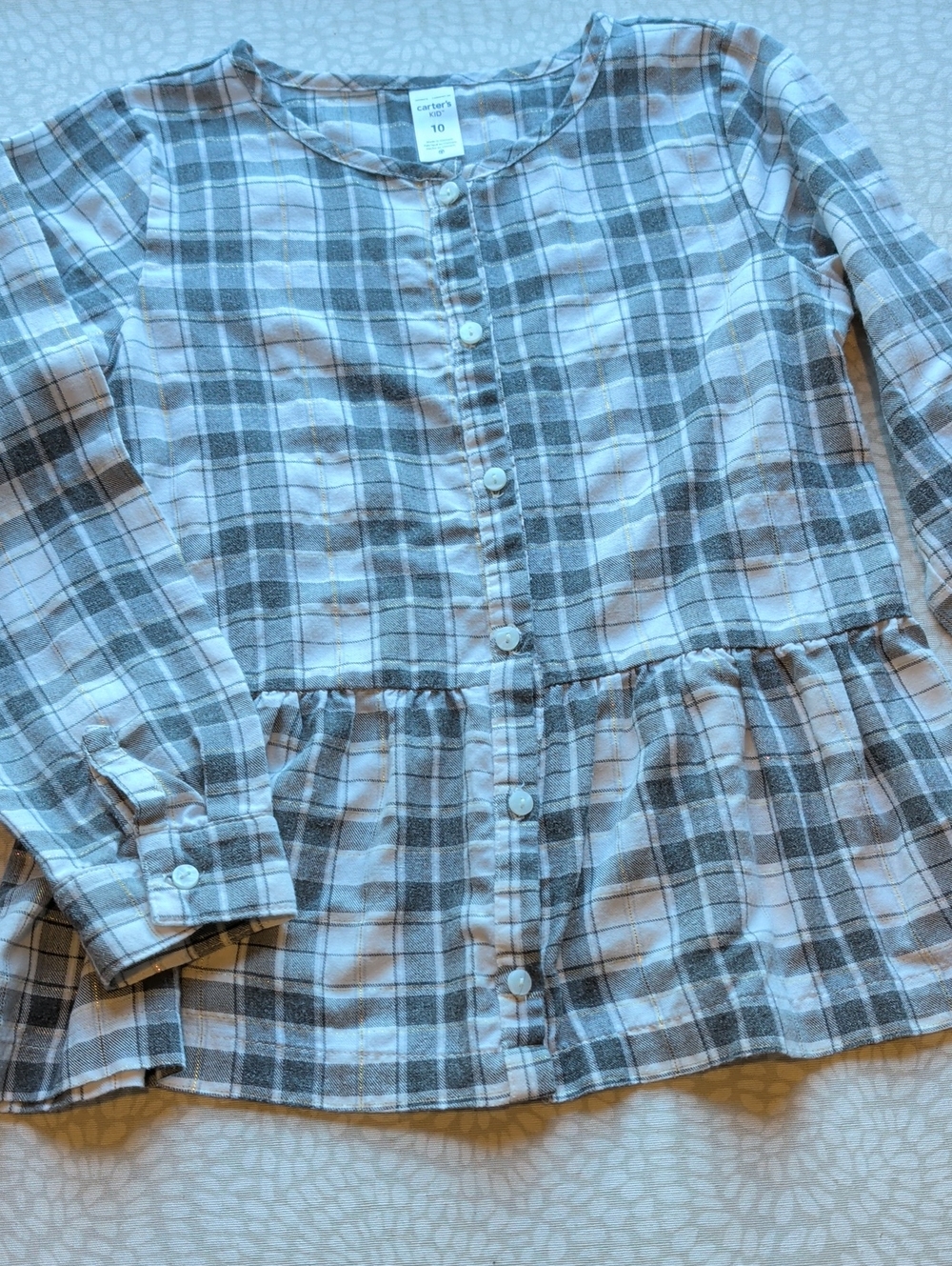 Bundle of Girls Tops & Denim Jeans and Shorts FIVE Pieces Size 10 - Picture 6 of 13